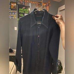 Dolce & Gabanna Denim dress up shirt